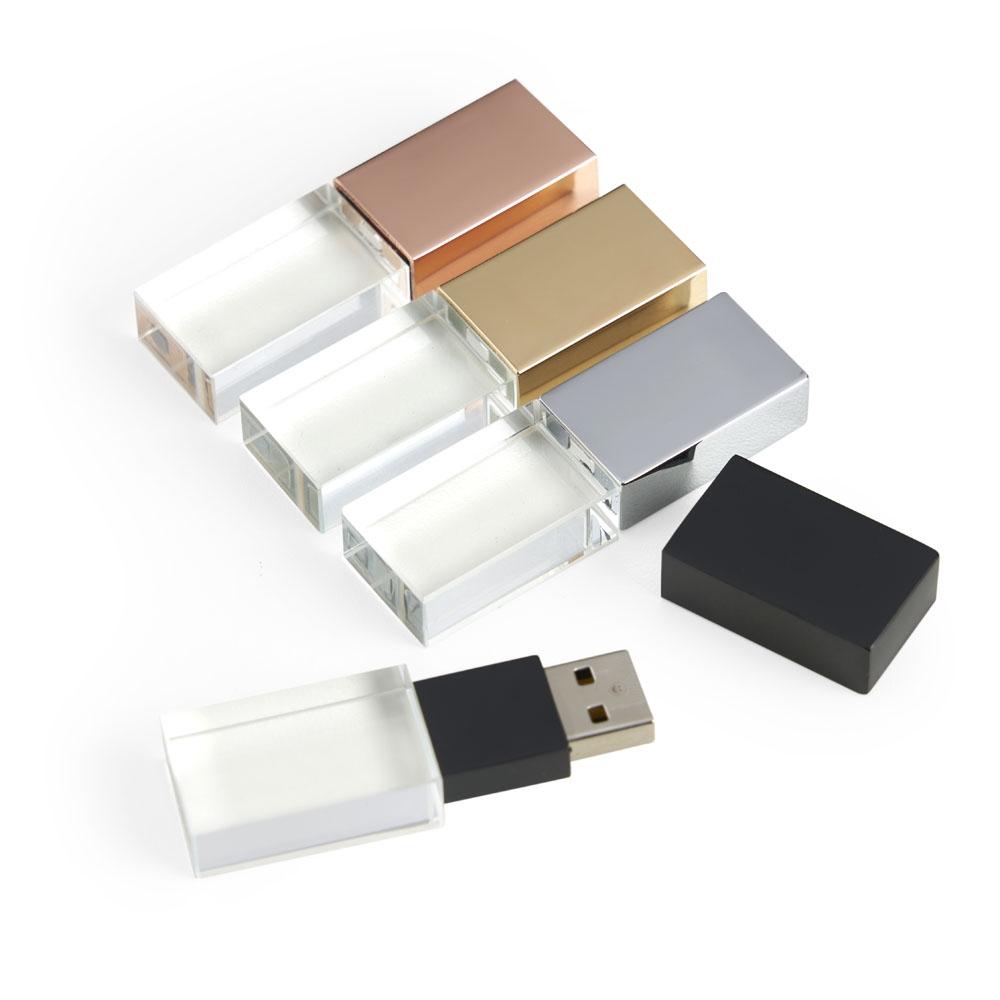 Pen Drive Vidro 4GB/8GB/16GB/64GB