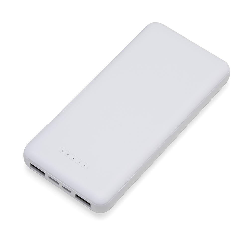 Power Bank 10.000mAh com Carregamento via Indução ou via Cabo