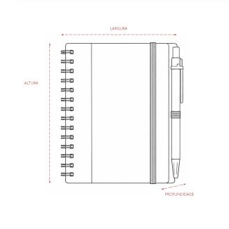 Caderno Ecológico com Caneta